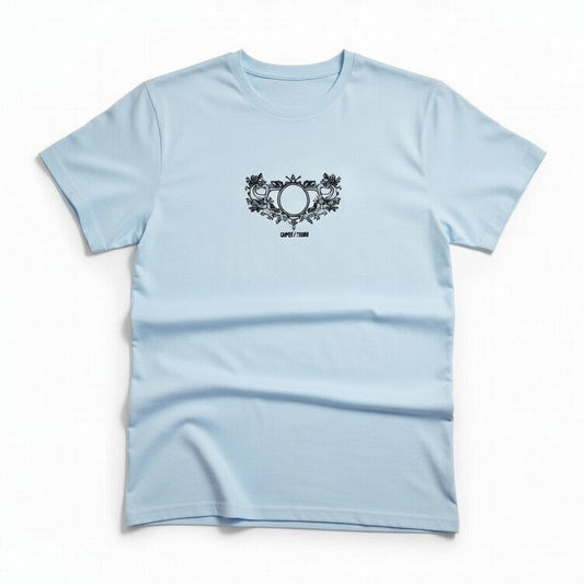 Camiseta Streetwear Blanca CUPID TRIBU Algodón Premium