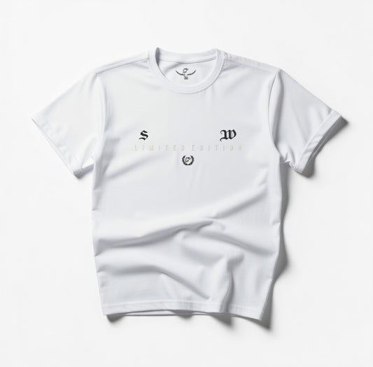 Camiseta Streetwear Blanca LIVE STREET CLASIC Algodón Premium