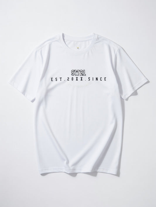 Camiseta Streetwear Blanca DOG WONDER Algodón Premium